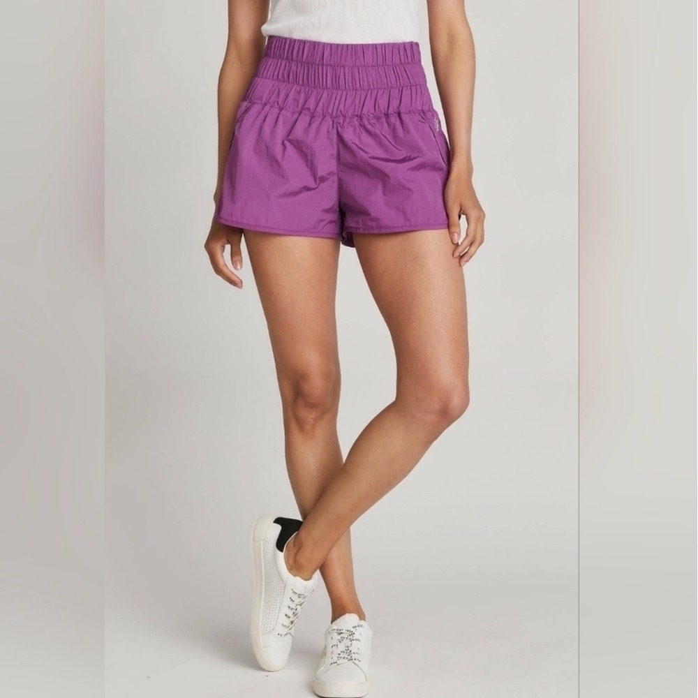 Free People Movement The Way Home‎ Shorts Purple Medium